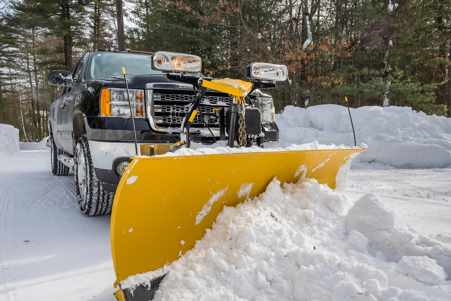 snow plowing service